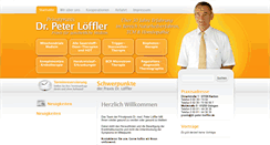 Desktop Screenshot of dr-peter-loeffler.de